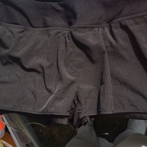 Black MPG running shorts